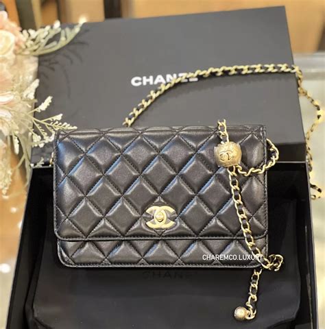 chanel wallet insert with chain|chanel wallet on chain measurements.